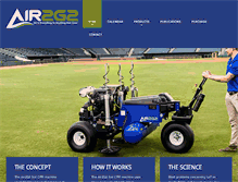 Tablet Screenshot of air2g2.com